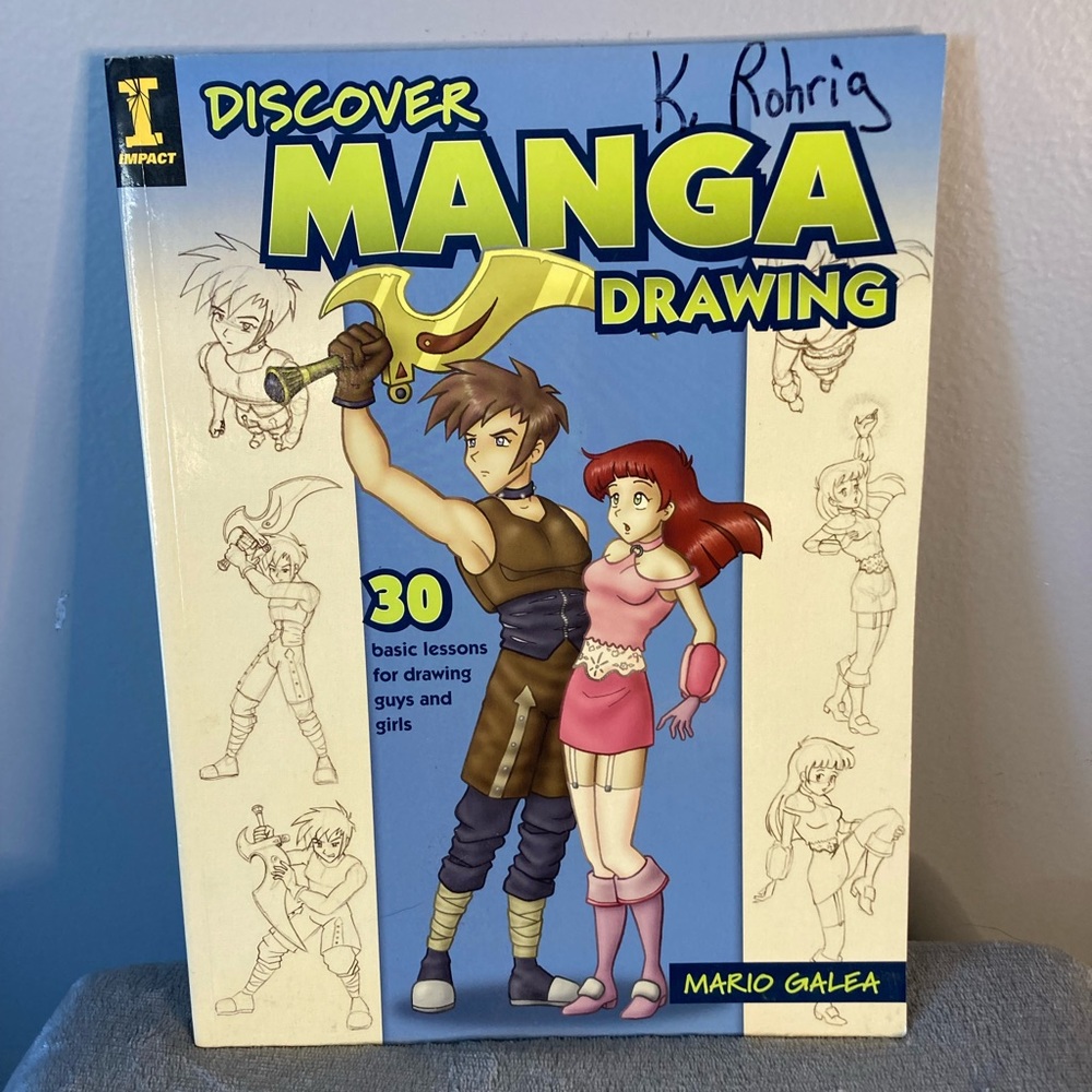 Manga Drawing 30 Basic Lessons 
Anime Workbook 
Artist Creative Learning